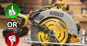 dewalt 20v max lithium ion brushless 7 1/4" circular saw with flexvolt advantage review
